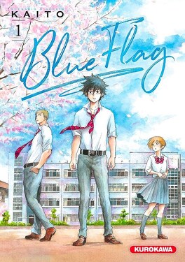 couvertures de tous les tomes de Blue Flag de Kaito