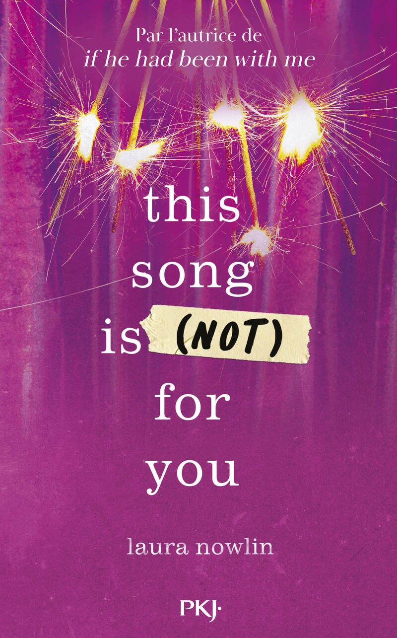 couverture française de This Song is not for you de Laura Nowlin