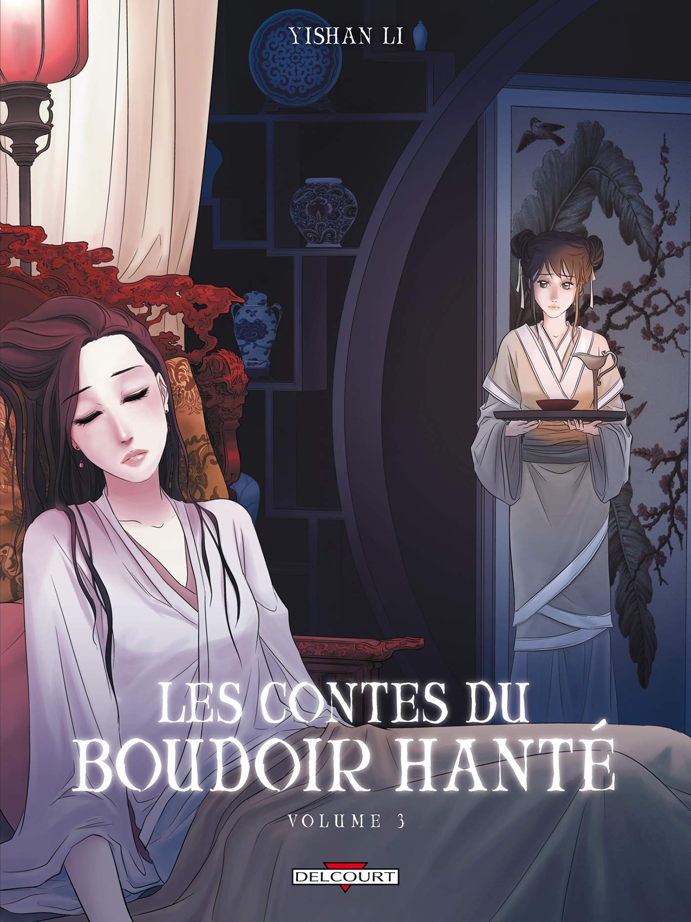 couverture de Les Contes du Boudoir Hanté tome 3 de Yishan Li & Pu Songling